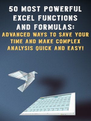 cover image of 50 most powerful Excel Functions and Formulas